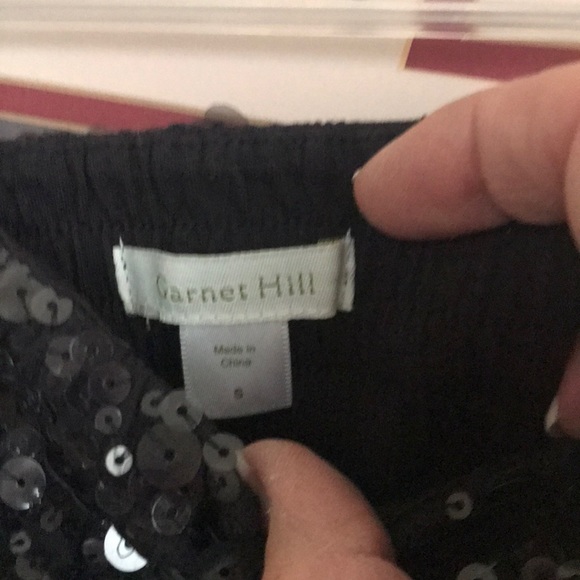 Garnet Hill sequin A-line skirt -S - Picture 3 of 3